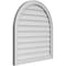 Ekena Millwork Round Top Surface Mount PVC Gable Vent w/ 2"W x 1-1/2"P Brickmould Frame, 30"W x 32"H GVPRT30X3202SN - alternate 5